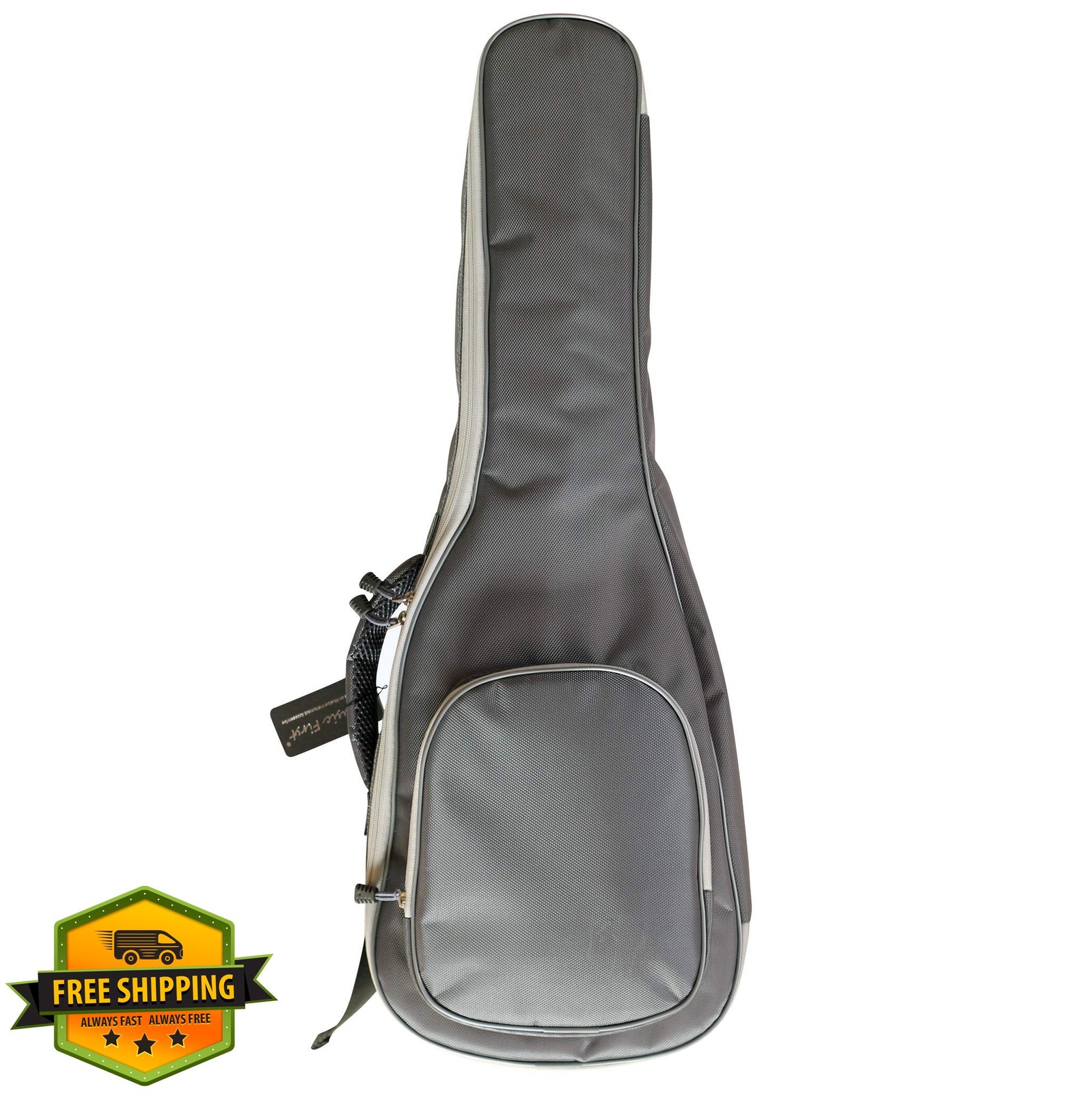 MUSIC FIRST 3/4 4/4 Violin Case Space Grey Ballistic Nylon Backpack Padded