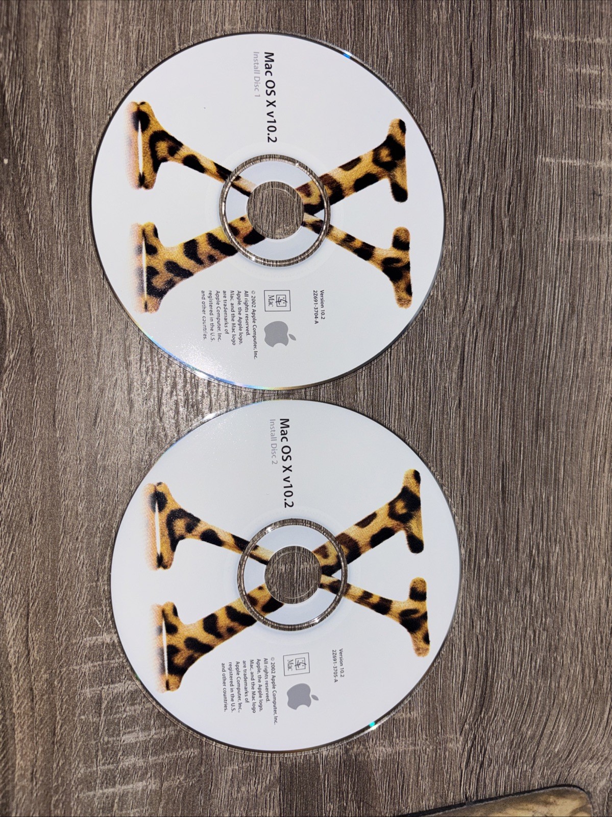 Mac OS x 10.2 Jaguar Retail Big Box Release