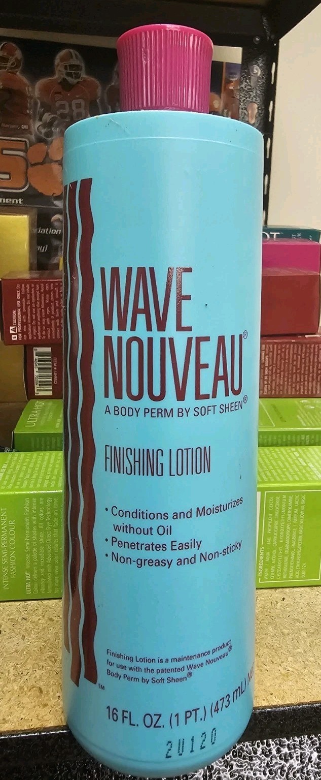 Wave Nouveau Moisturizing Finishing Lotion 16 Fl Oz - Vintage Stock