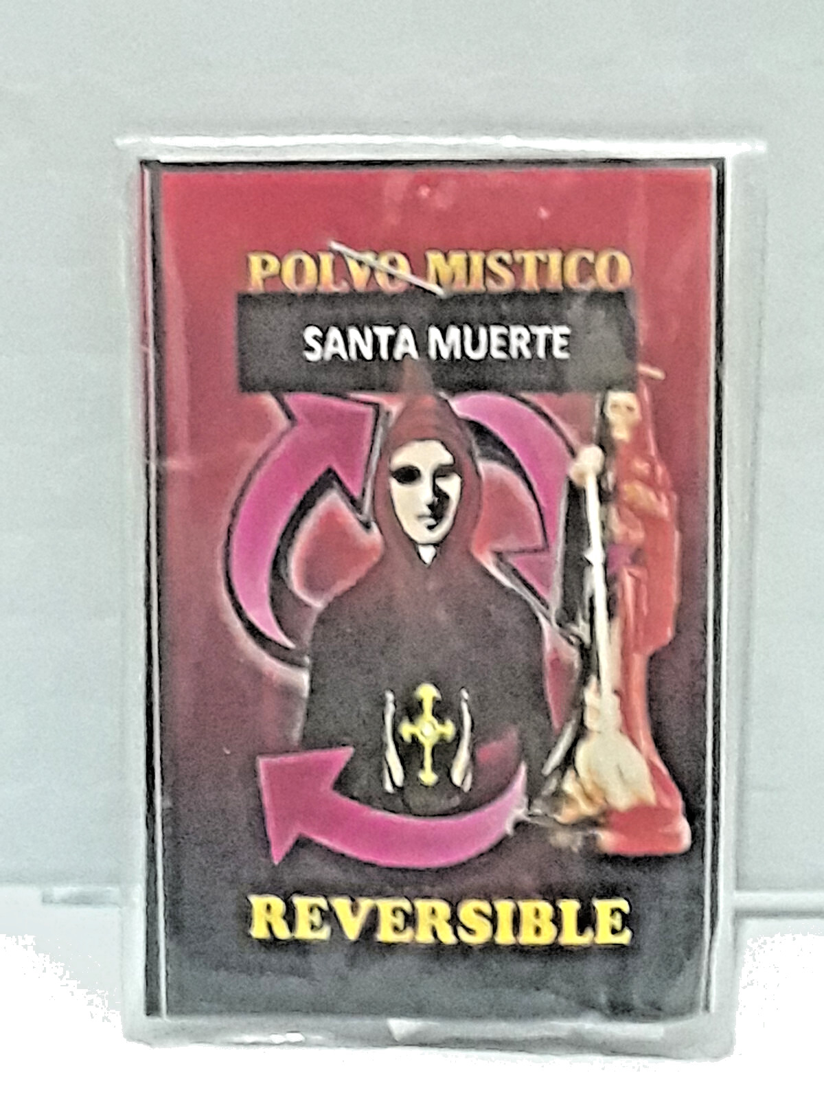 Polvo SANTA MUERTE REVERSIBLE Esoteric Powder Para Revertir Males/