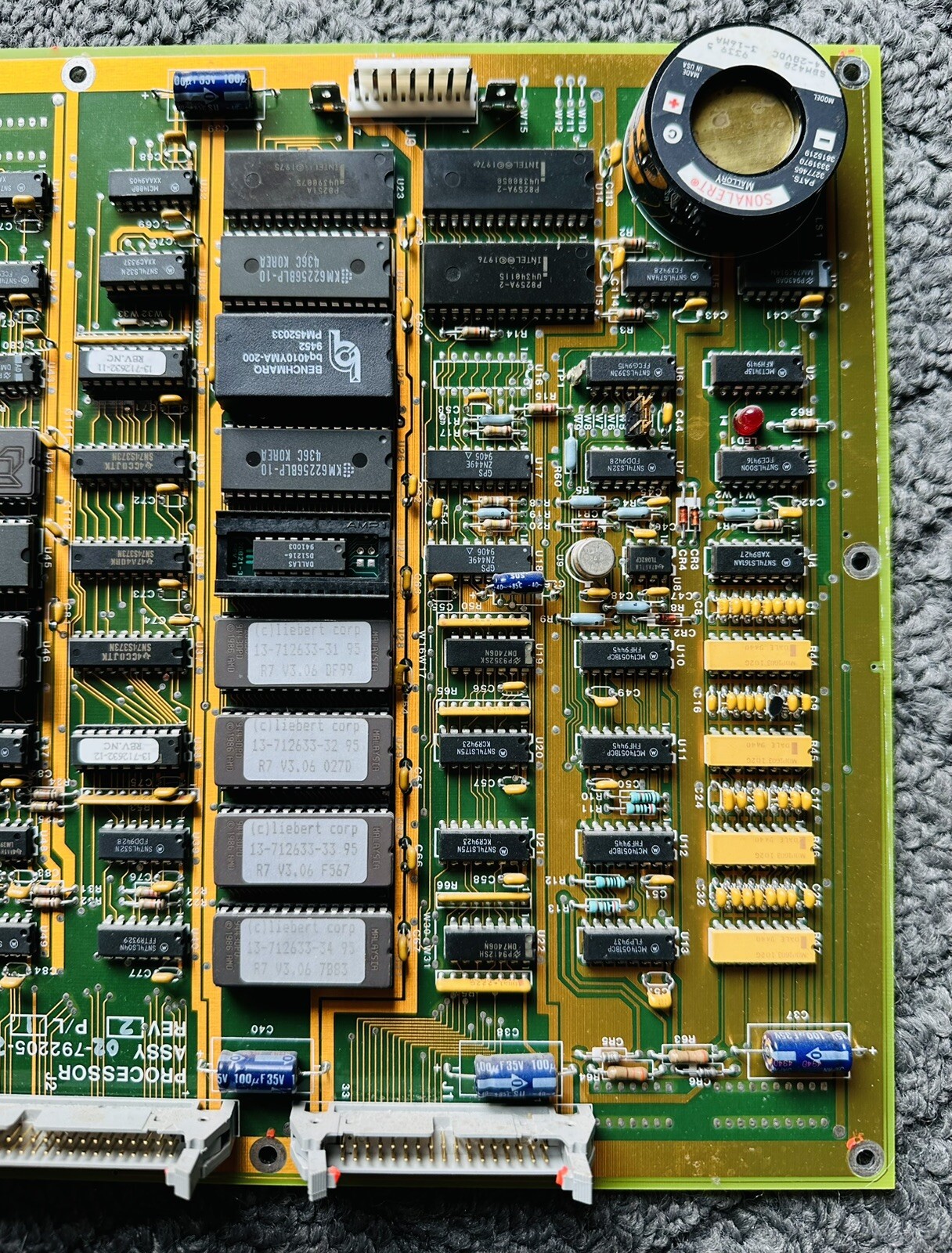 Vintage (1975-1978)Intel CPU Motherboard From Liebert UPS Untested