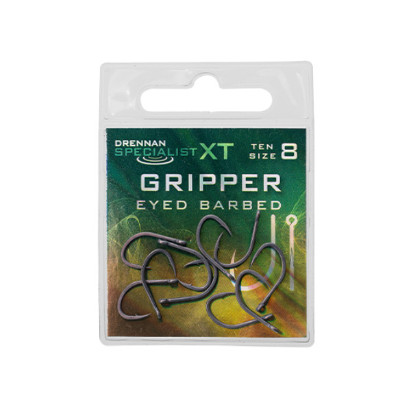 Drennan Specialist XT Gripper Beaked Point High Carbon Specialist Fishing Hooks