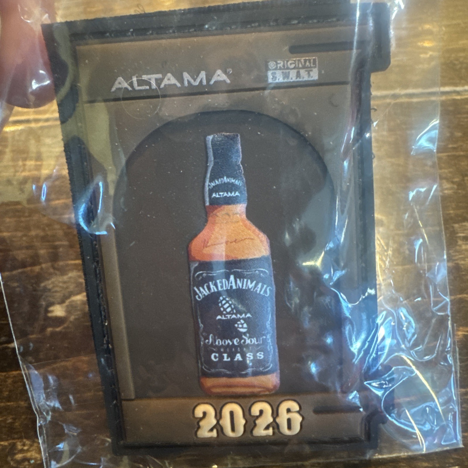 Altama Jack Daniel’s Whisky PVC Hook & Loop 3” Inches Patch Shot Show 2026 Vegas