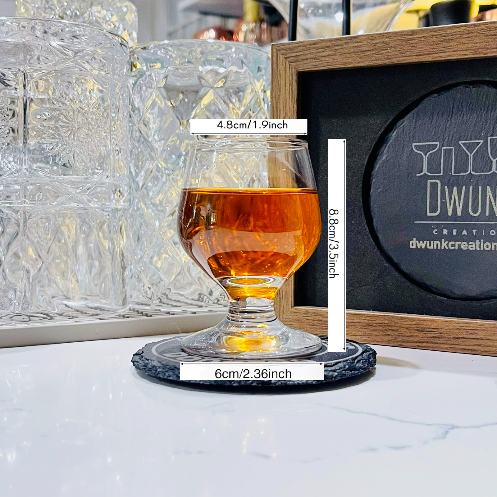 Custom Engraved Starlink Tasting Glass – 3.5 oz Snifter