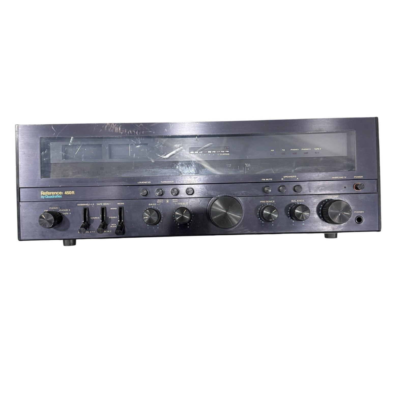 Reference 450R By Quadraflex Stereo Receiver   Working Well GUC