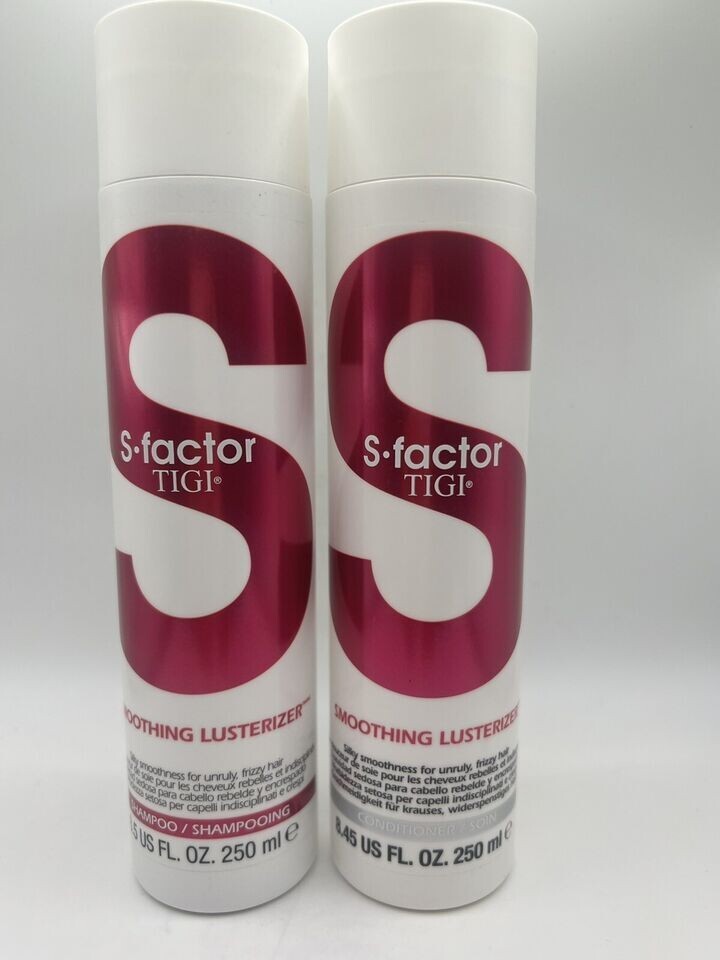 Tigi S-Factor Smoothing Lusterizer Shampoo and Conditioner Duo
