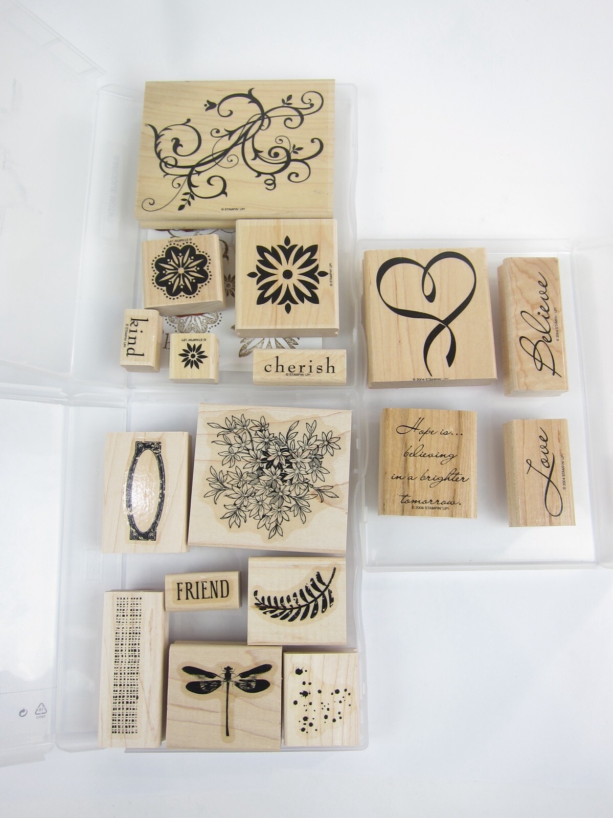 Stampin'Up LOT HOPE IS BAROQUE MOTIFS AWESOMELY ARTISTIC Friend Love 17pc