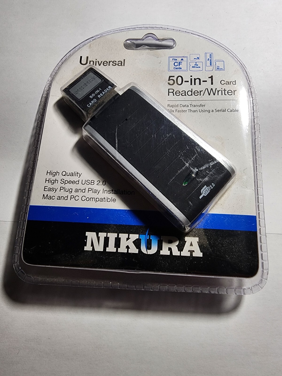 Nikura 50-in-1 Card Reader/Writer -Factory Sealed B2