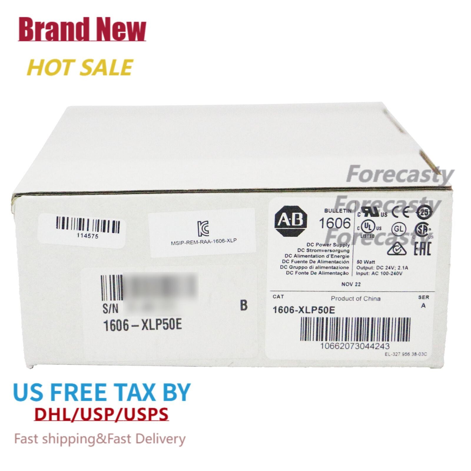 1606-XLP50E NEW AB Power Supply In Box 1606XLP50E AB US Free Tax