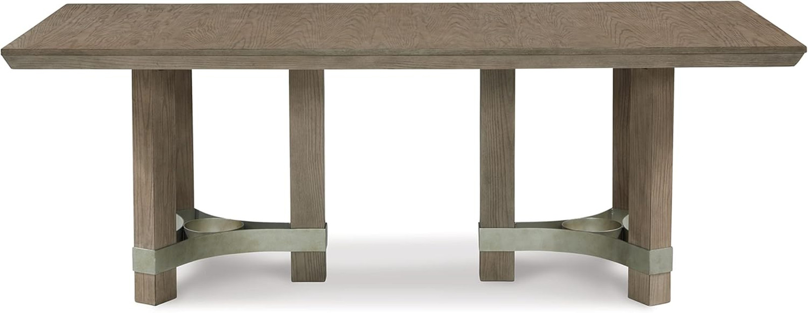 Chrestner Modern Brown Rectangular Dining Table for Stylish Dining Spaces