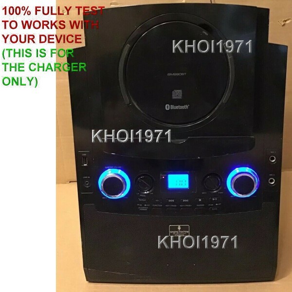 Wall AC adapter power cable for Singing Machine iSM990 iSM990BT Karaoke machine