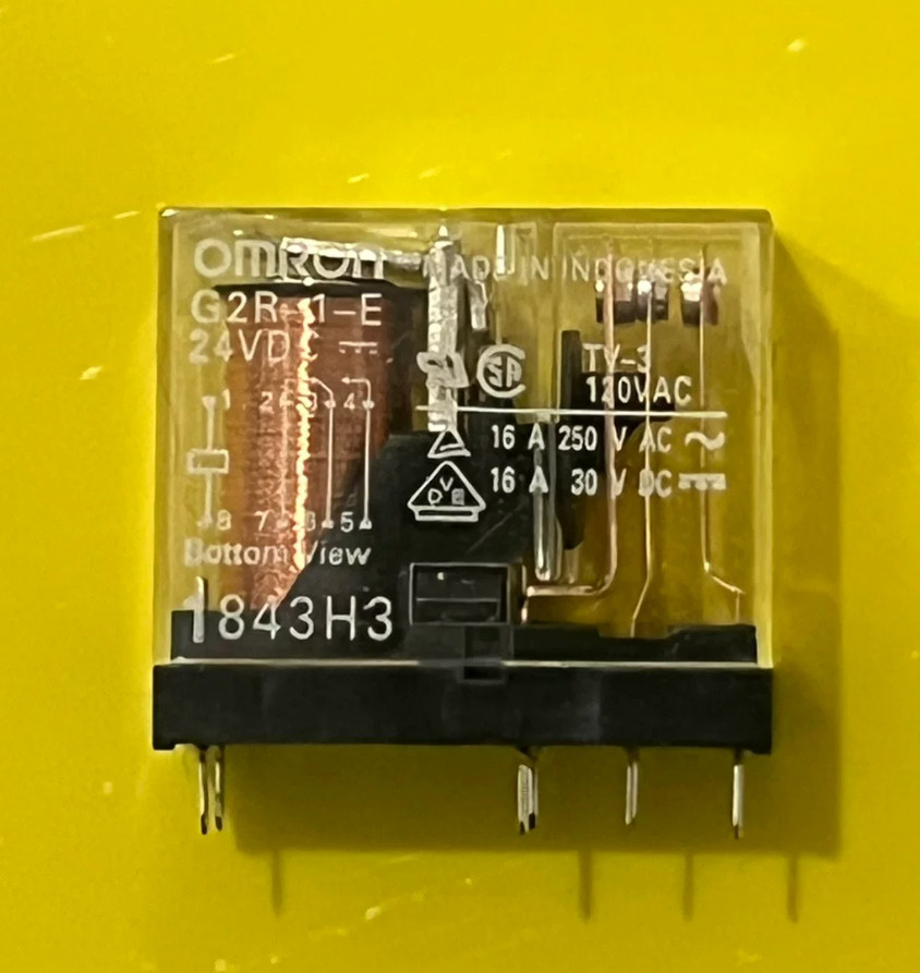 1PC New Omron Power relay without base G2R-1-E DC24V 1NO1NC 16A #LL