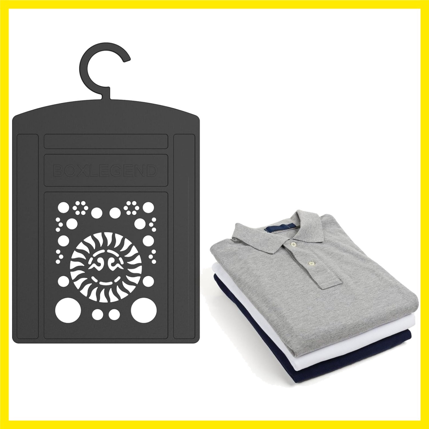 Shirt Folding Board Durable Shirt Folder Easy Folding Clothes Folder for Adul...