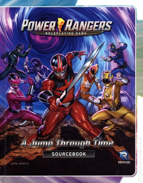 Power Rangers Roleplaying Game A Jump Through Time Sourcebook HC #1-1ST NM 2023