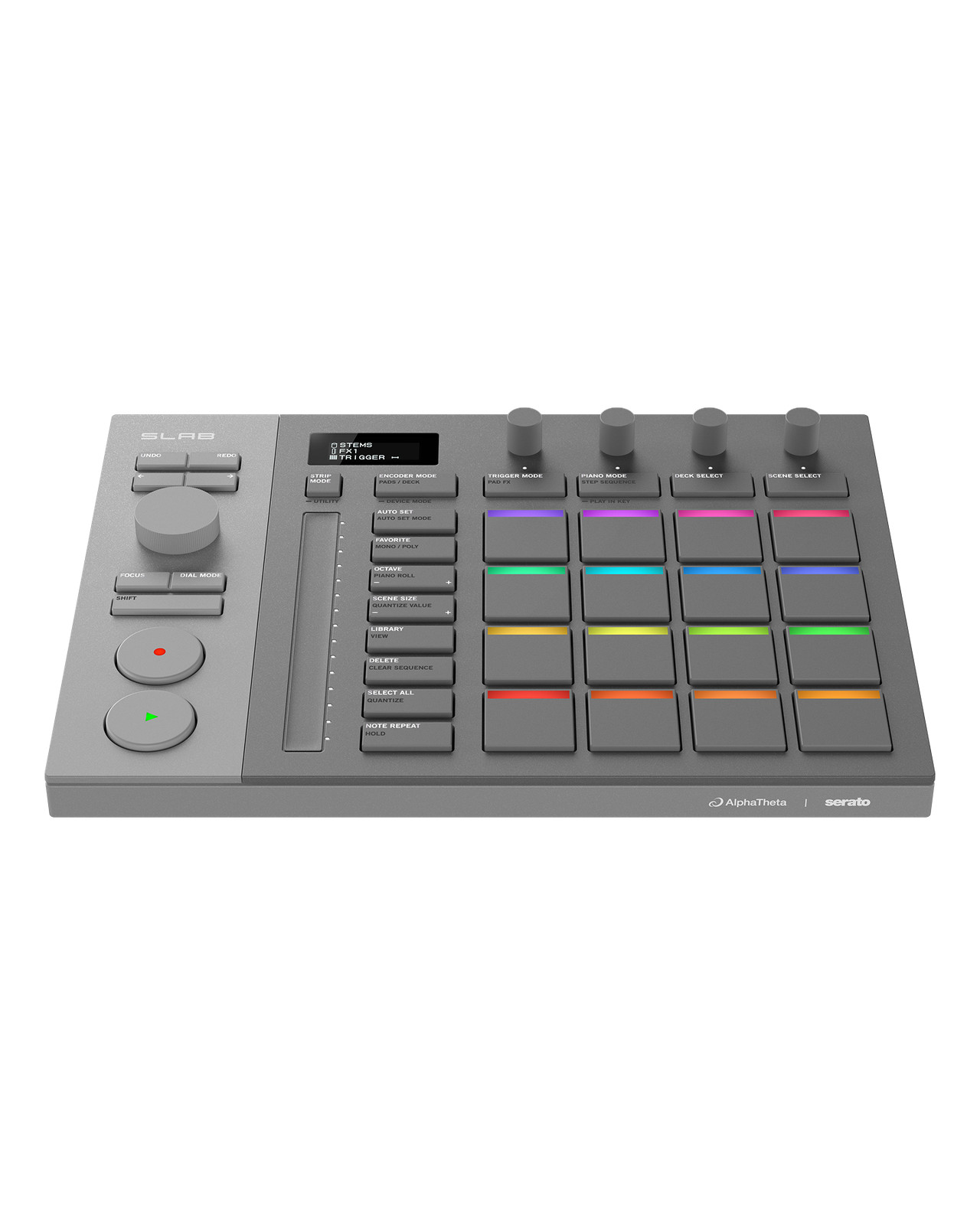 AlphaTheta SLAB Music Production Controller Optimized for Serato Studio