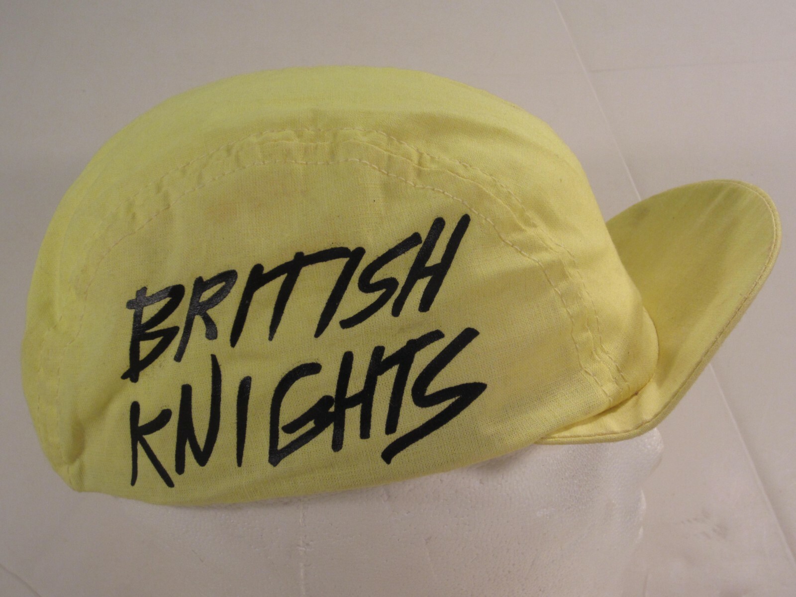 Vintage British Knights Cycling CAP HAT Bike Biking