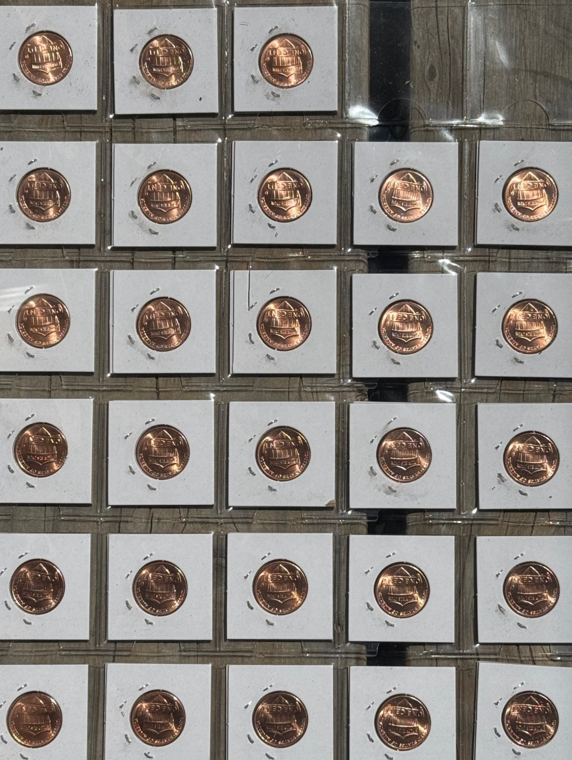 Complete Red choice/gem BU Shield cent set 2011-2024 28 coins!