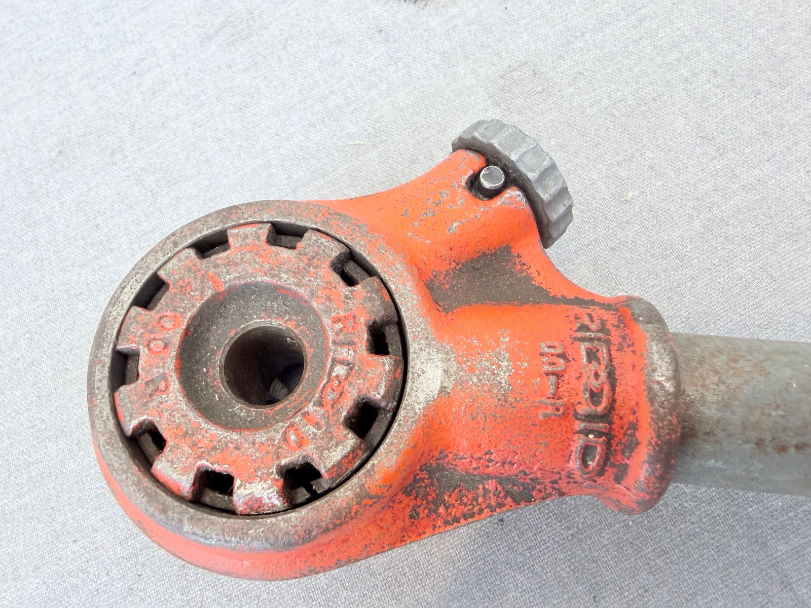 RIDGID 00-R 1/4\" NPT Manual Ratchet Pipe Threader w/ Handle USA