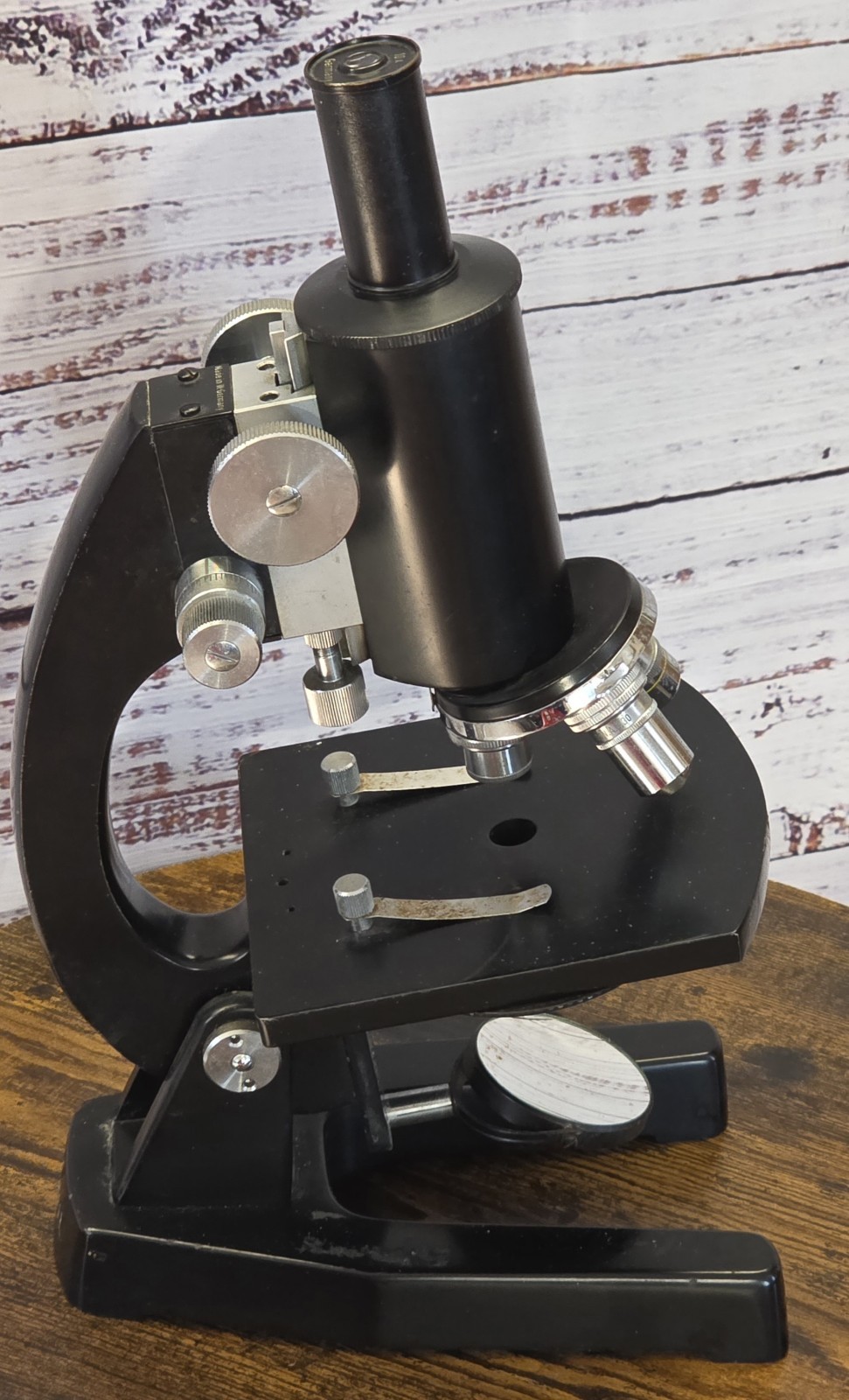 Wolfe Wetzlar Nr. 31216 Microscope Vintage