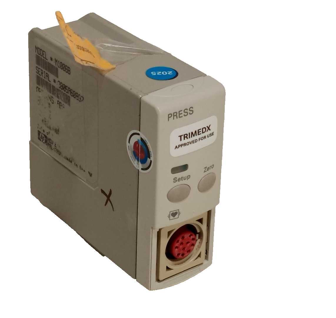 Hewlett Packard M1006B patient IBP measurement monitor module, Made in USA