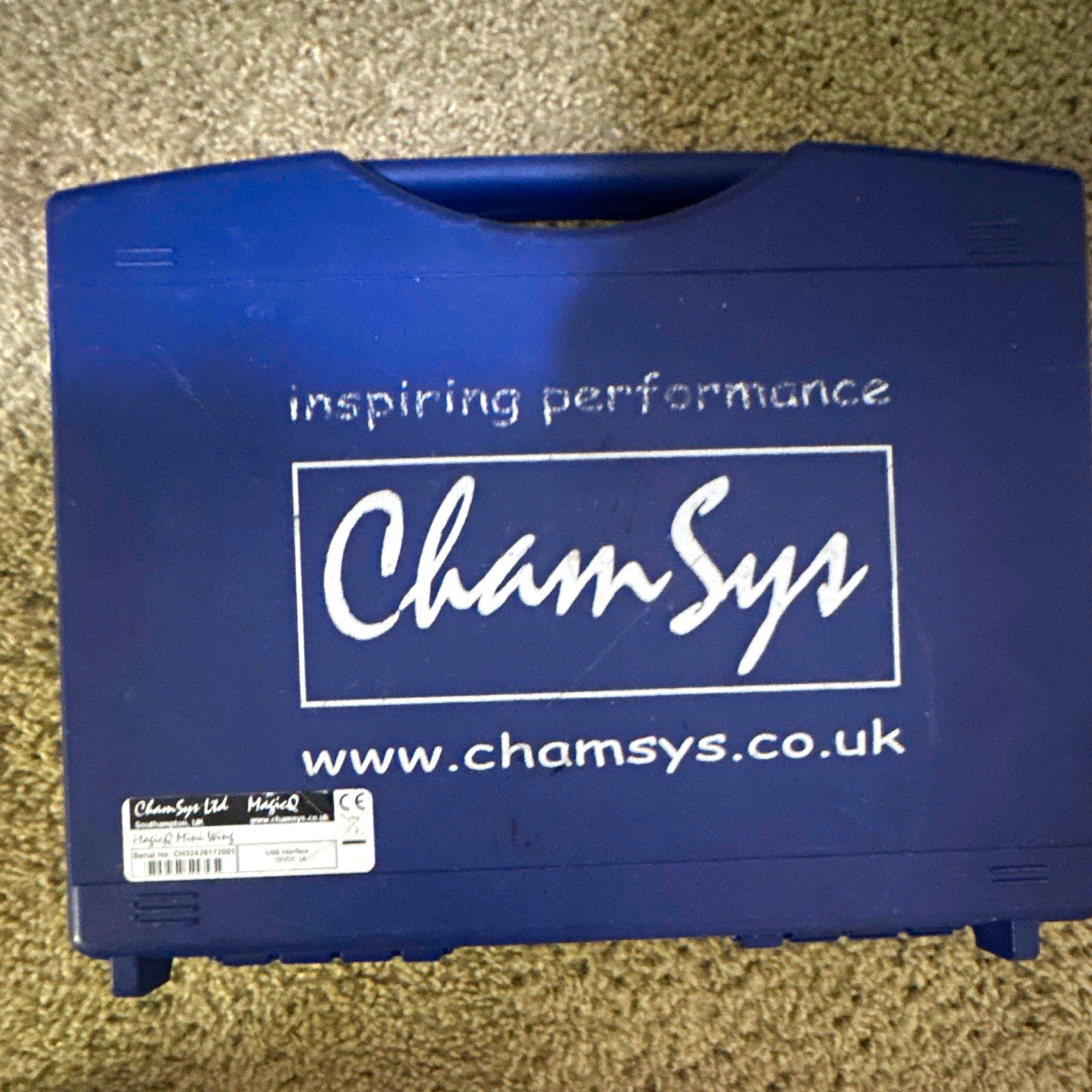 ChamSys MagicQ Mini Wing DMX Lighting Controller, USB Interface, Case