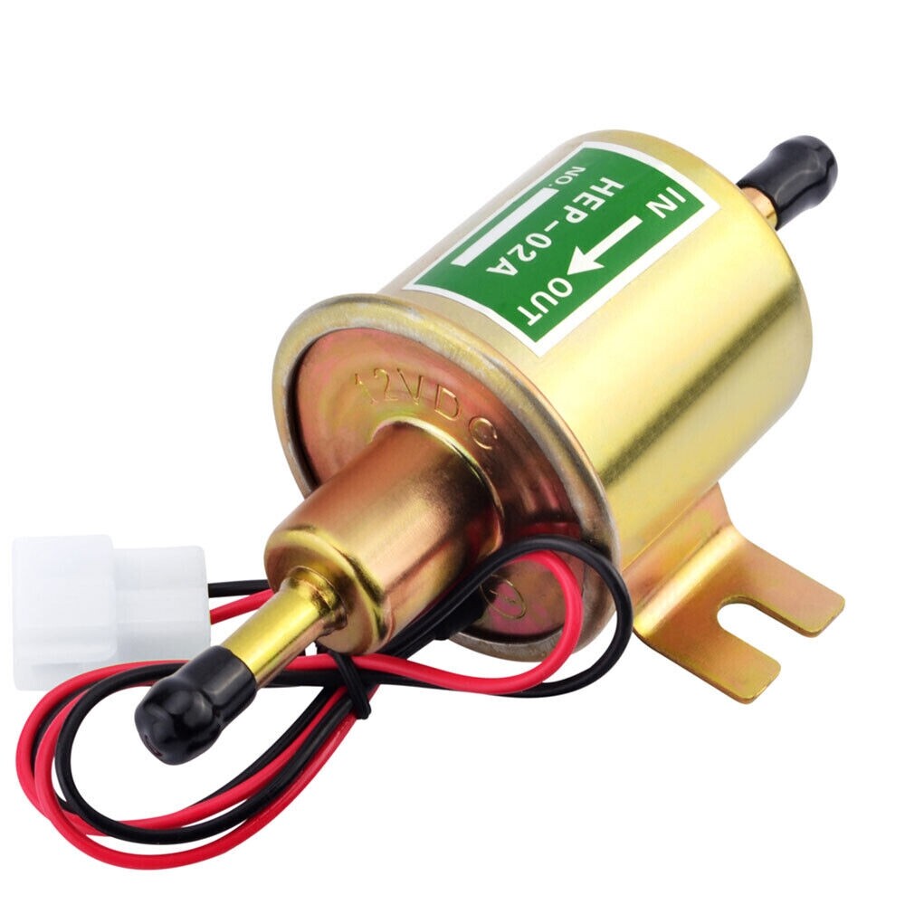 HEP-02A Inline Universal 12V Low Pressure Gasoline Diesel Electronic Fuel Pump