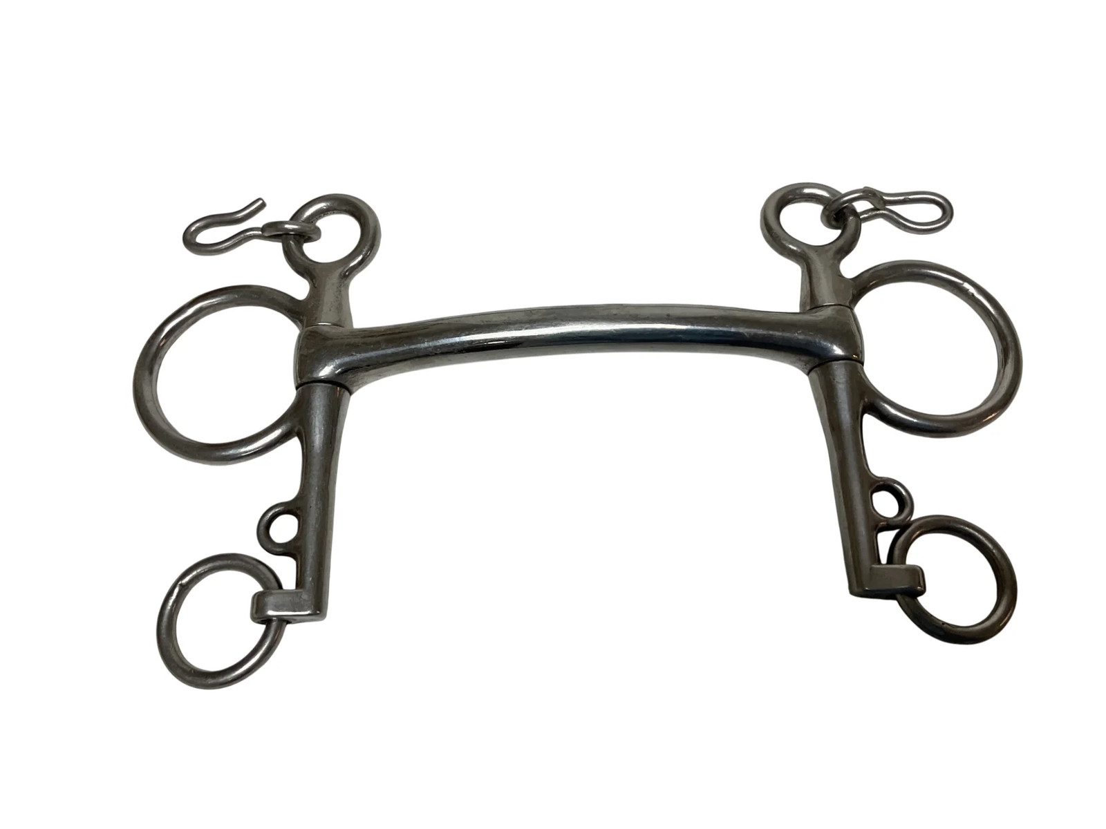 Curved Mullen Mouth Pelham Bit 5”