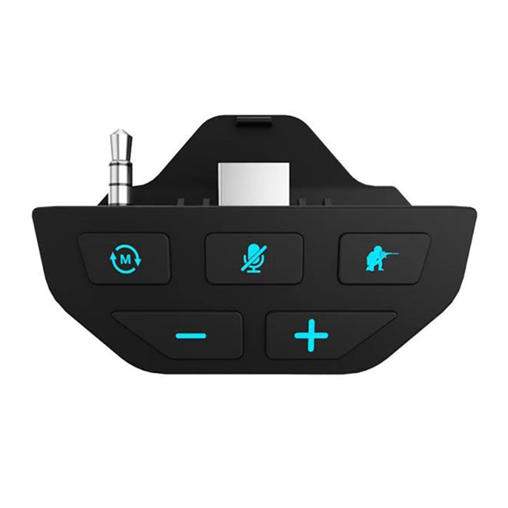 Plug-play Audio Adapter 3.5mm Stereo Headset Converter for Xbox One Controller