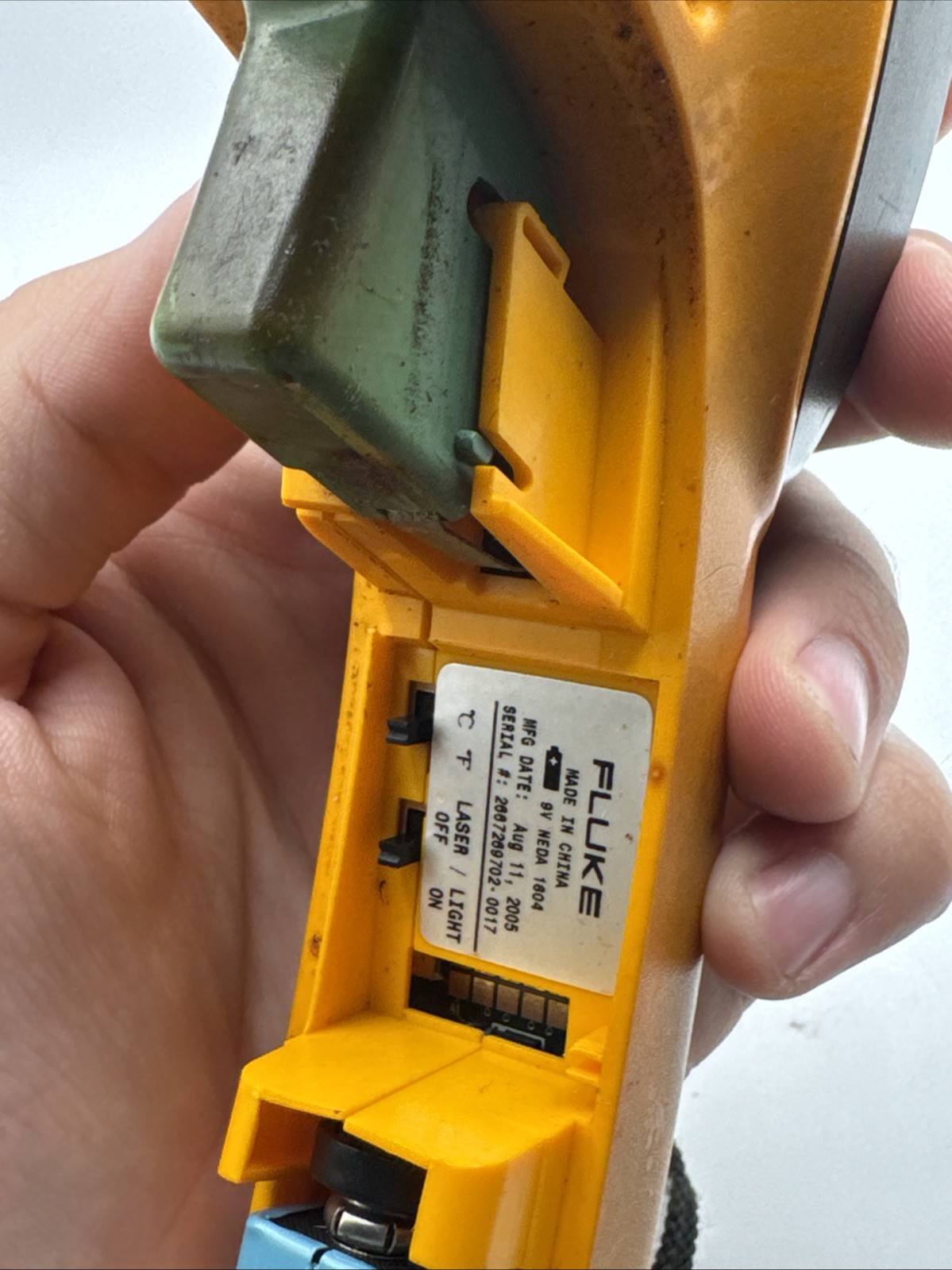 Fluke 63 IR Thermometer Tested Includes Battery