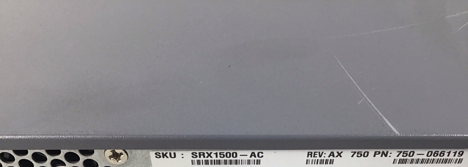 Juniper SRX1500-AC w/ 2X PSU SEE PICS