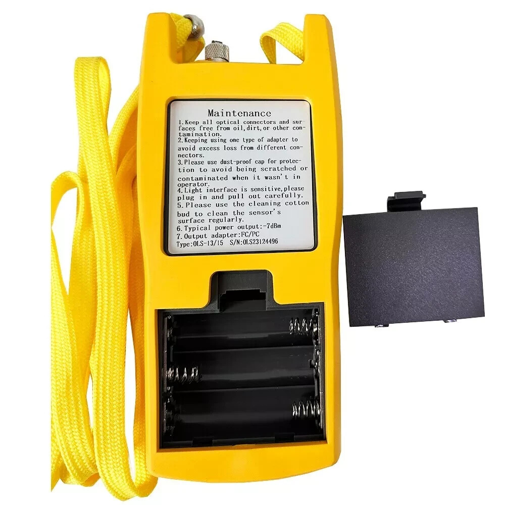 Handheld Optical Light Source Laser Source Testing Tools 1310/1550nm Wavelength