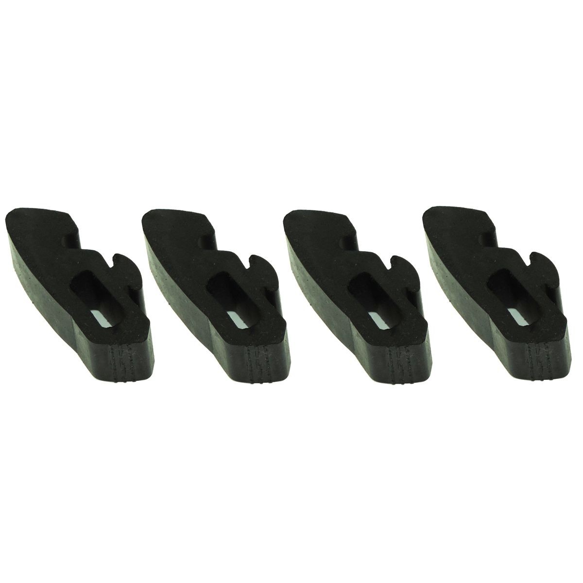 Rubber Bumpers Fender To Hood Side 1967-72 Camaro Chevelle Cutlass Nova 4pc