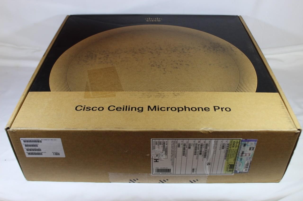 Cisco Ceiling Microphone Pro TTC5-19 Arctic White - SEALED