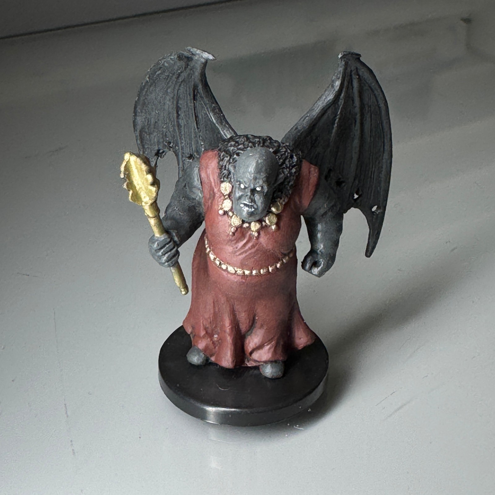 Pathfinder Battles D&D Miniature Wrath of the Righteous SHAGGY FIEND #18 DEMON
