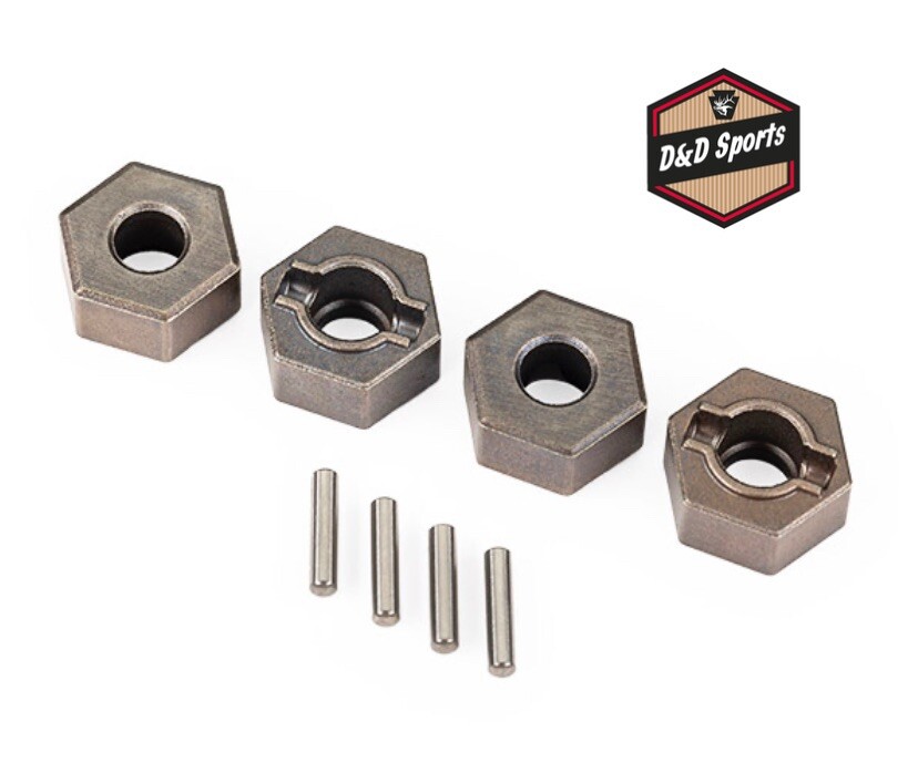 Traxxas 9069 Wheel Hubs 12mm Hex Steel Extreme Heavy Duty / 2x9.8mm Pin