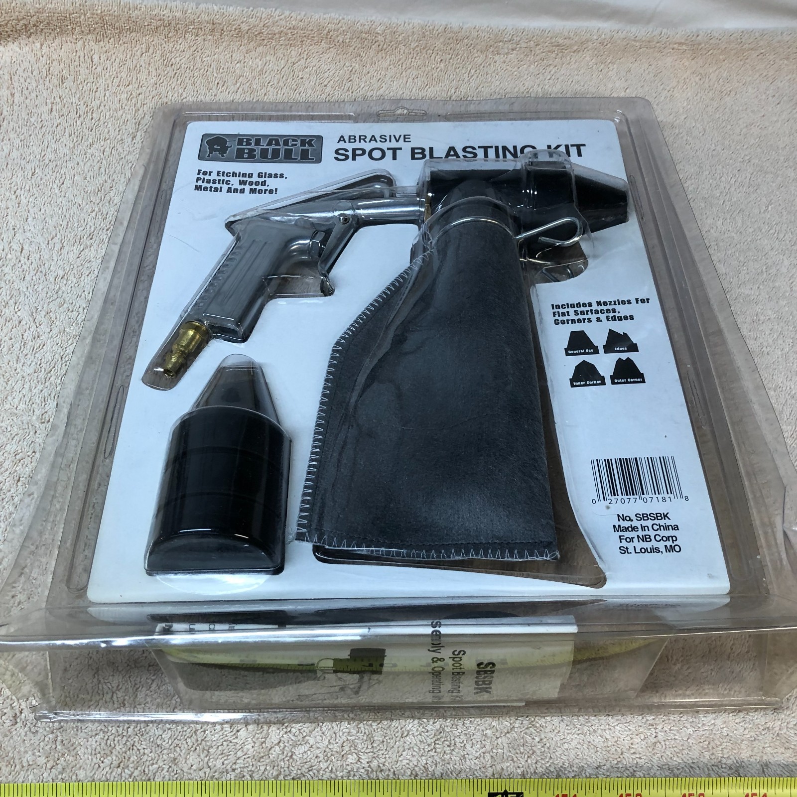 BLACK BULL ABRASIVE SPOT BLASTING KIT