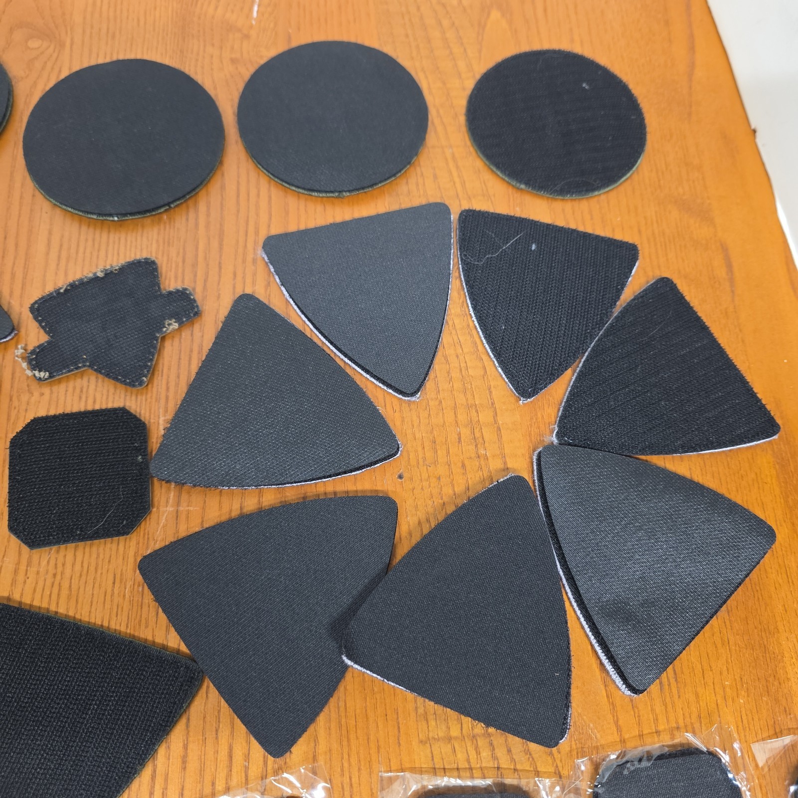 41 Mixed Military Tactical Morale Patch Hook Loop Sew On Some Backs Missing