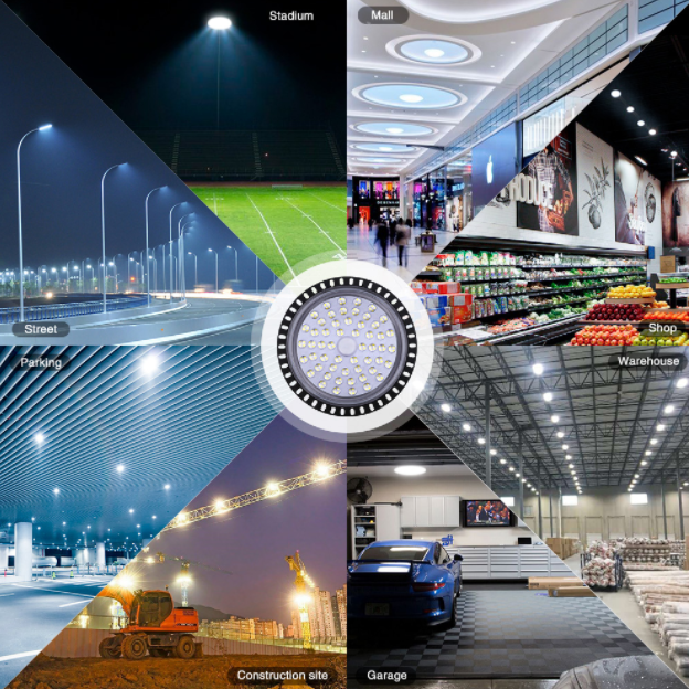 200W UFO LED High Bay Light Warehouse Industrial Light Fixture 20000LM