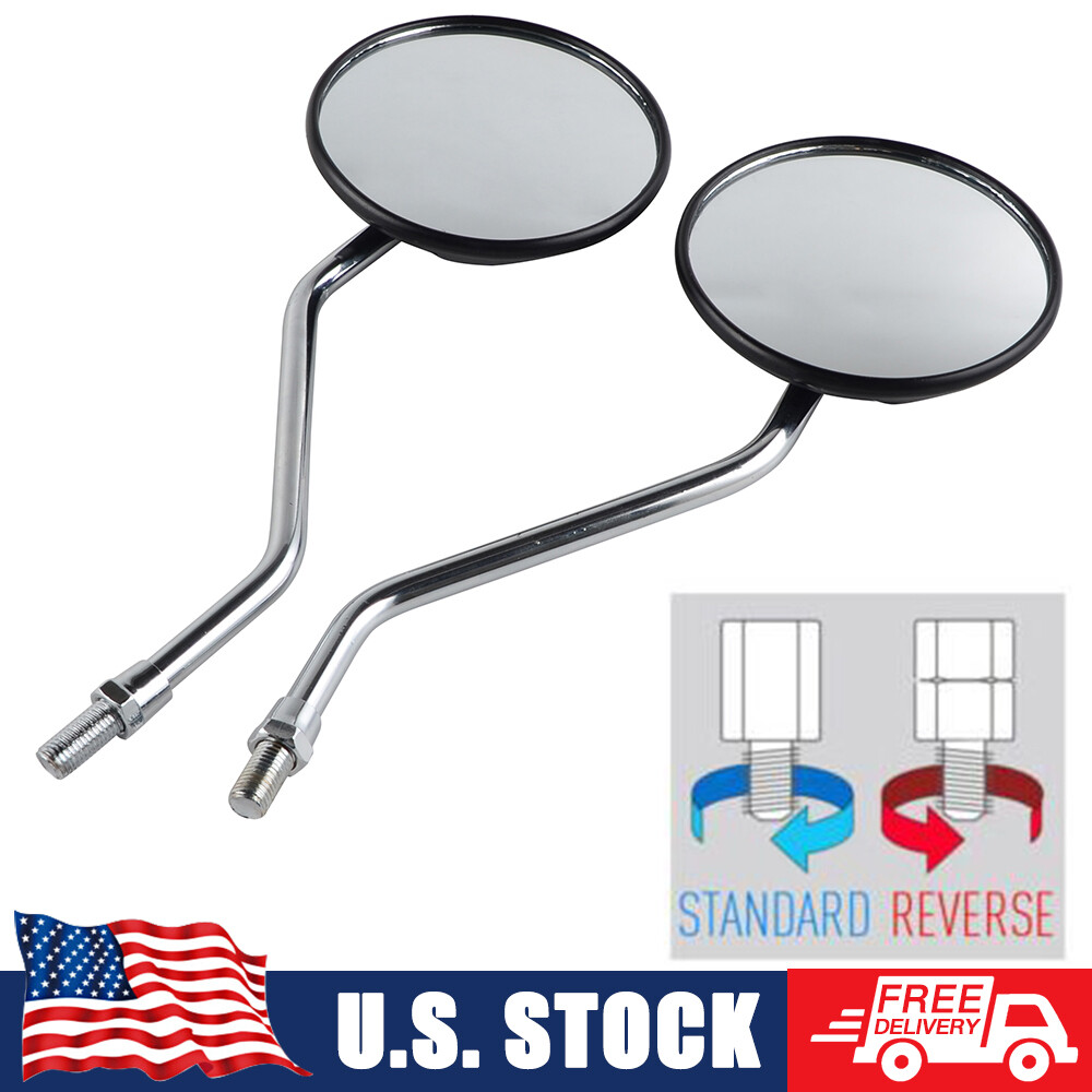 M10*1.25 Left Right Thread Mirrors Set for Yamaha 125/175/250 RD125/200