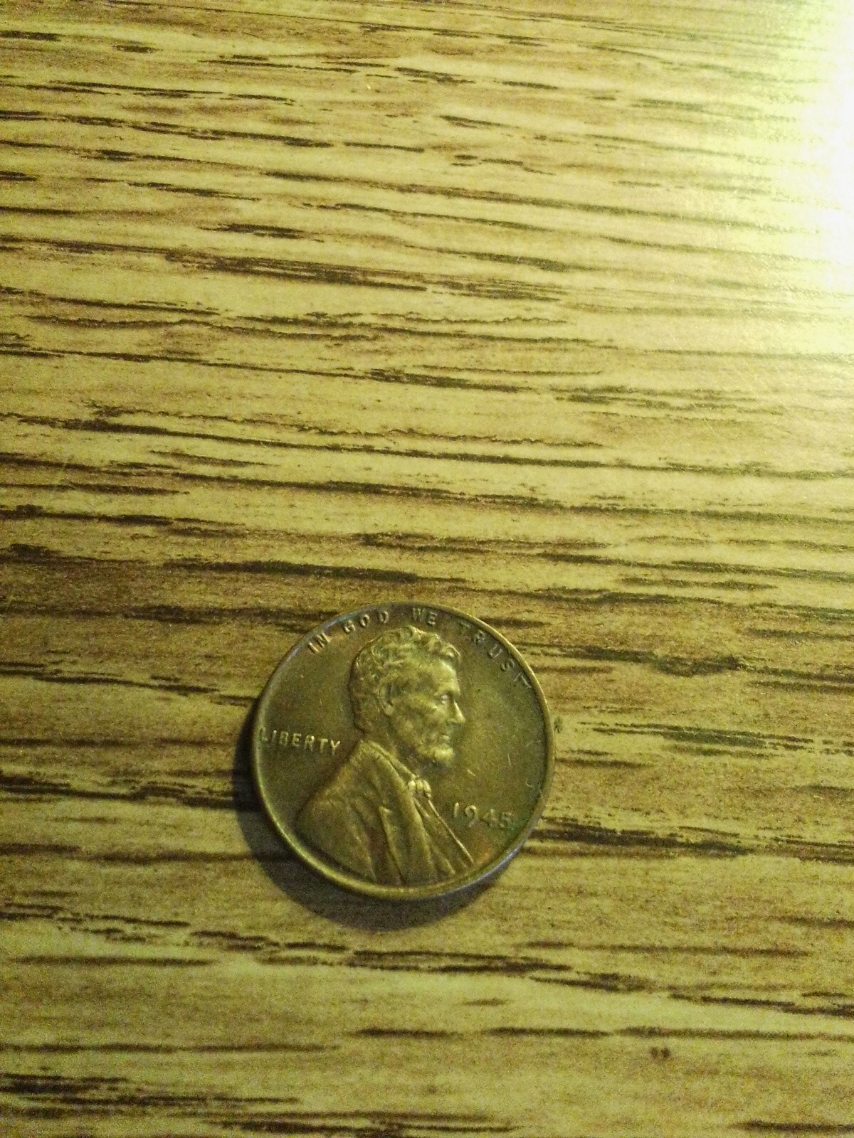 1945 Olde Wheat Cent Coin With History In Its Date..Ends WW2 World War!