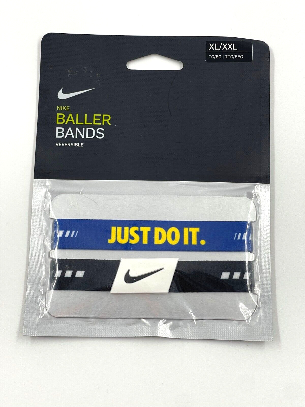 Nike Baller Bands Reversible Adult Unisex XL/XXL Black/White/Blue