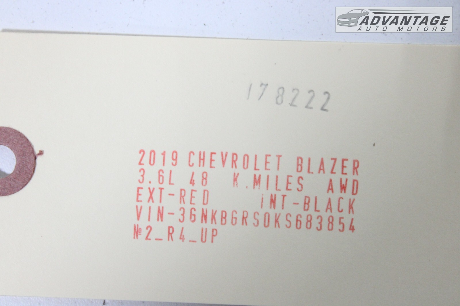 2019-2023 CHEVROLET BLAZER KEYLESS ENTRY ANTENNA CONTROL MODULE BRACKET OEM
