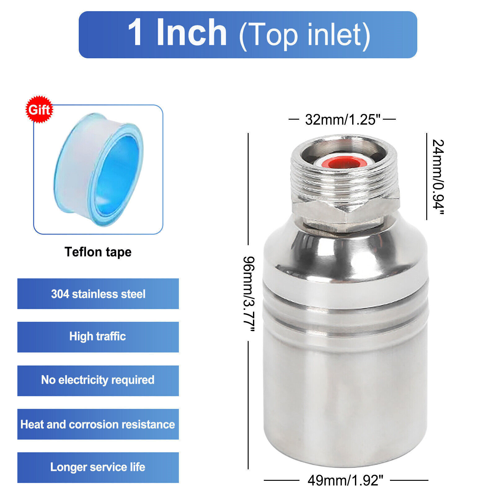 Valve Automatic Water Level Control Valve Float Valve Water Tank Shutoff Valve