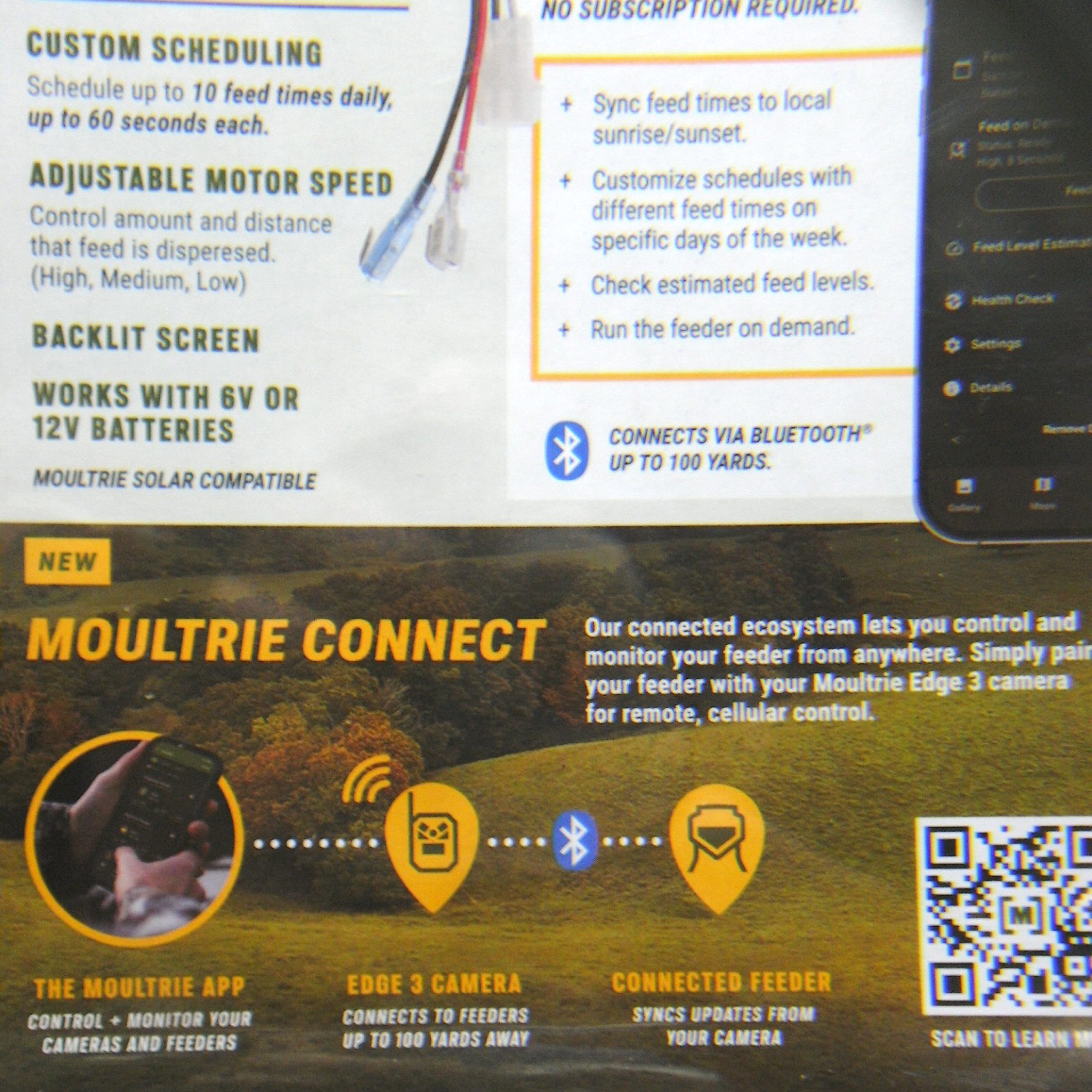 MOULTRIE UNIVERSAL DIGITAL TIMER III 6 / 12 VOLT DEER FEEDER TIMER APP or Manual