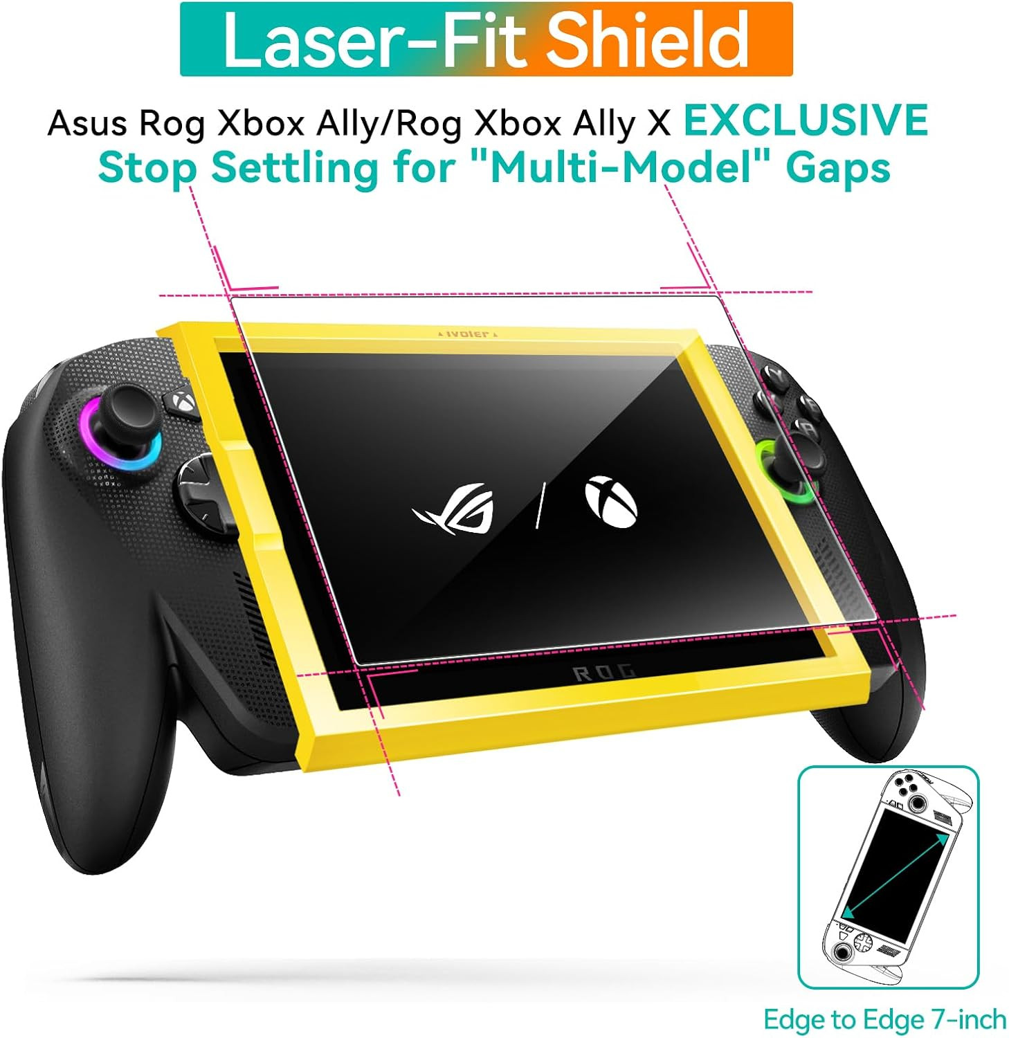 3-Pack Screen Protector for ASUS ROG Xbox Ally X/ROG Xbox Ally Handheld 2025, Te