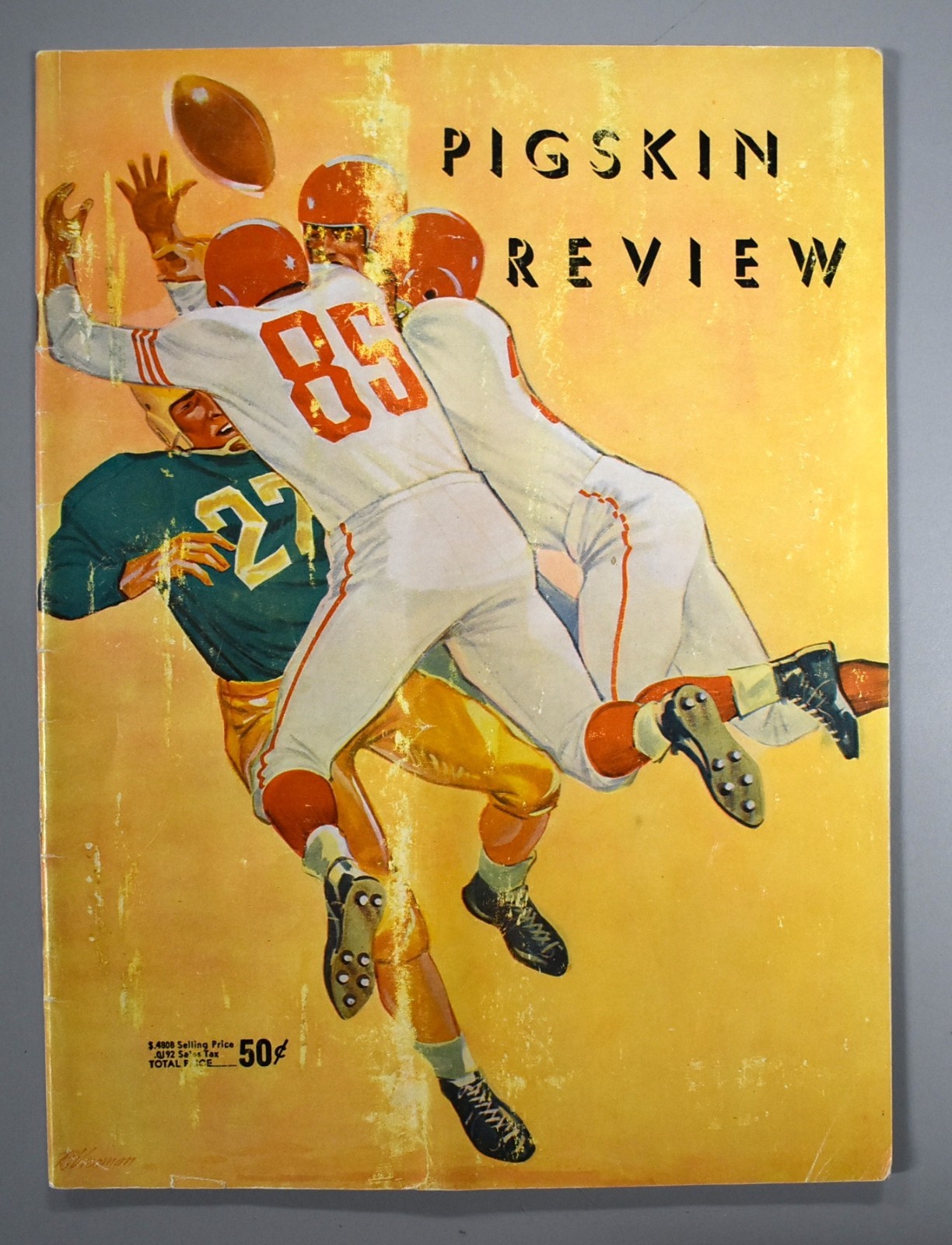 USC Trojans vs Notre Dame December 1st 1956 Official Game Program Football
