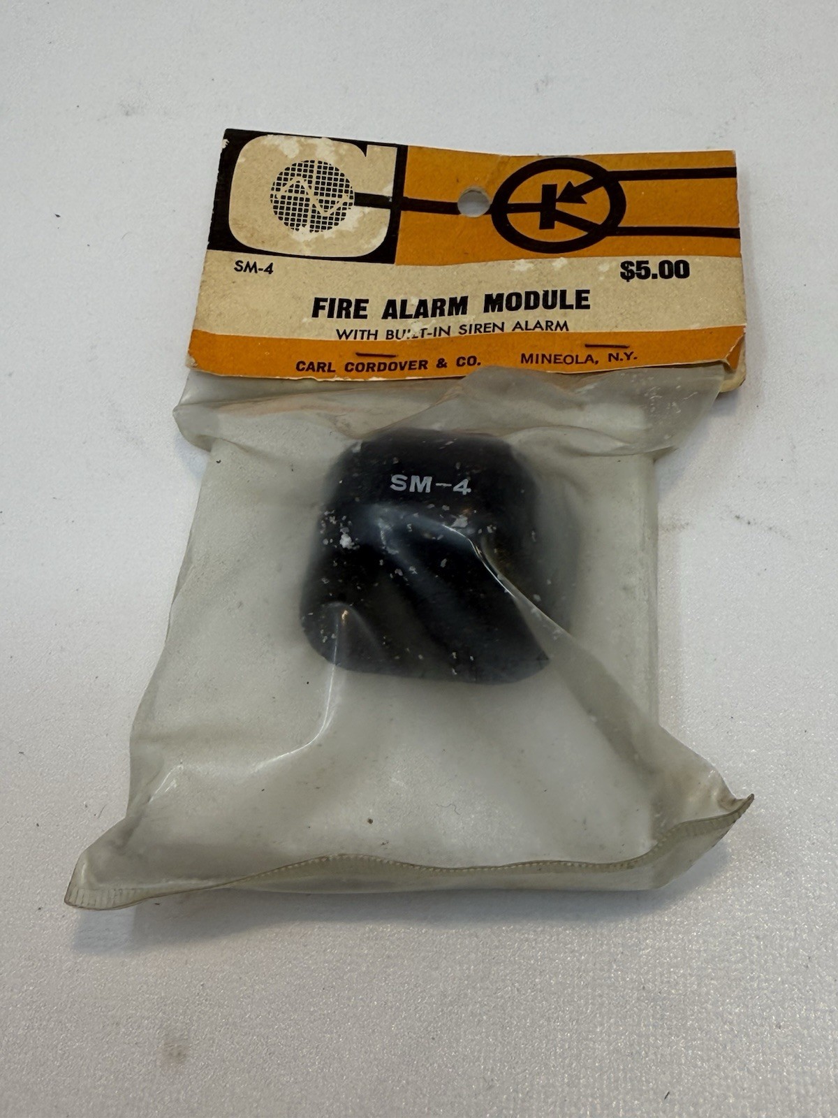 Carl Cordover & Co. SM-4 Fire Alarm Module - New / Old Stock