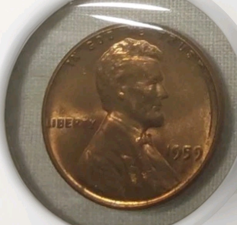 1959 P Philadelphia Lincoln Memorial Cent Brilliant Uncirculated (BU) Free Post