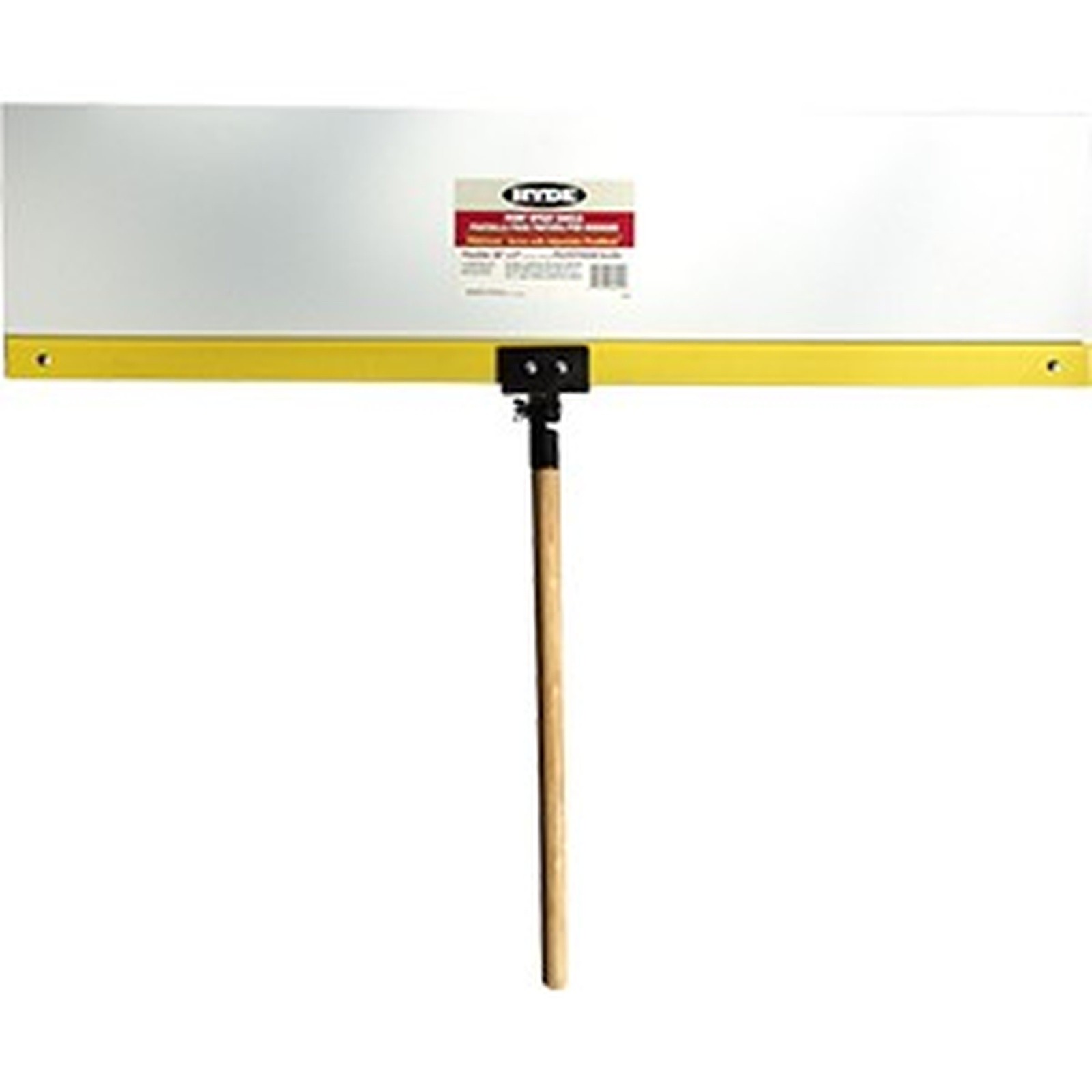 Hyde 28050 36" x 9" Hi-Impact Poly Spray Shield w/ Pivot Neck & 18" Handle-1PK