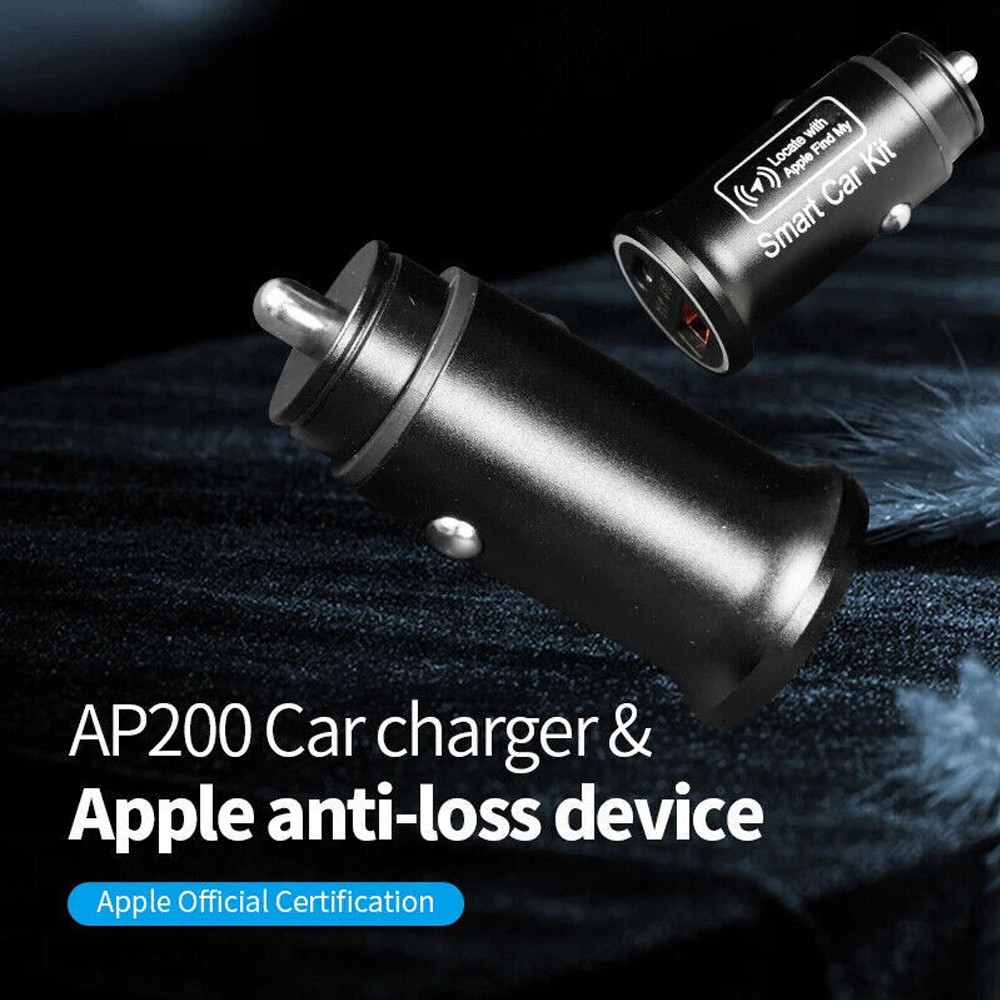 Car OBD GPS Tracker Cigarette Lighter Locator 20W Fast Charging for iPhone iPad